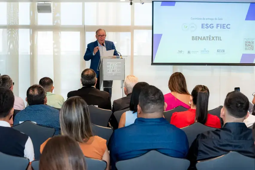 Entrega do Selo ESG-FIEC