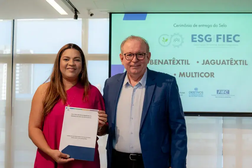 Entrega do Selo ESG-FIEC