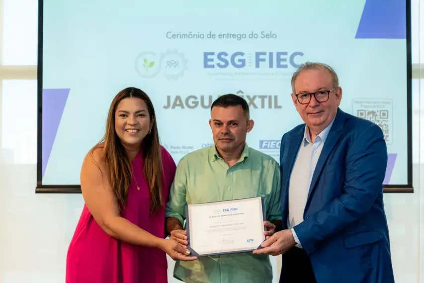 Entrega do Selo ESG-FIEC