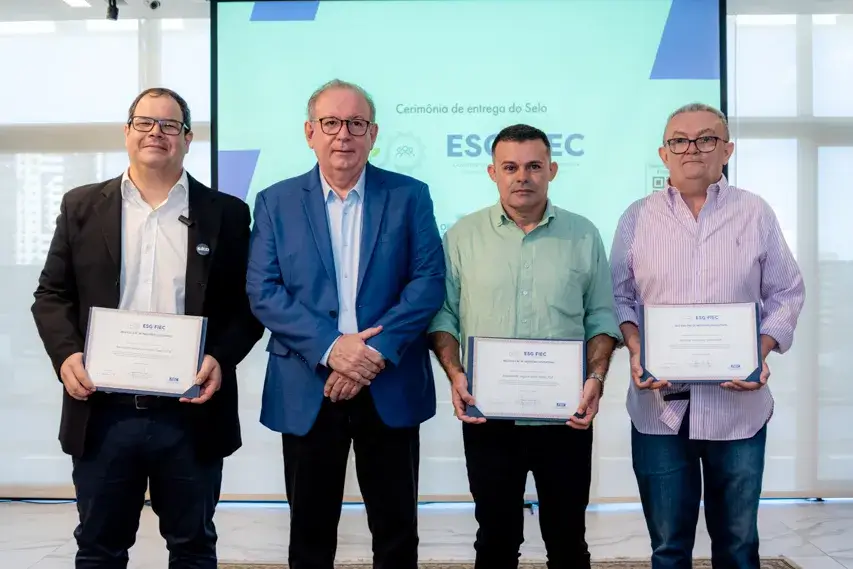 Entrega do Selo ESG-FIEC