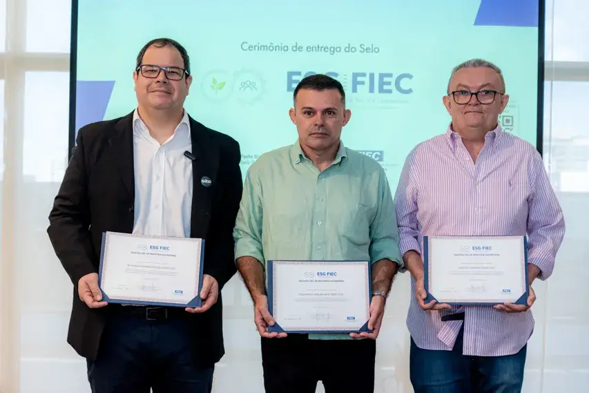 Entrega do Selo ESG-FIEC